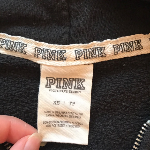 PINK Victoria's Secret zip up sweatshirt β€οΈ - Picture 4 of 7